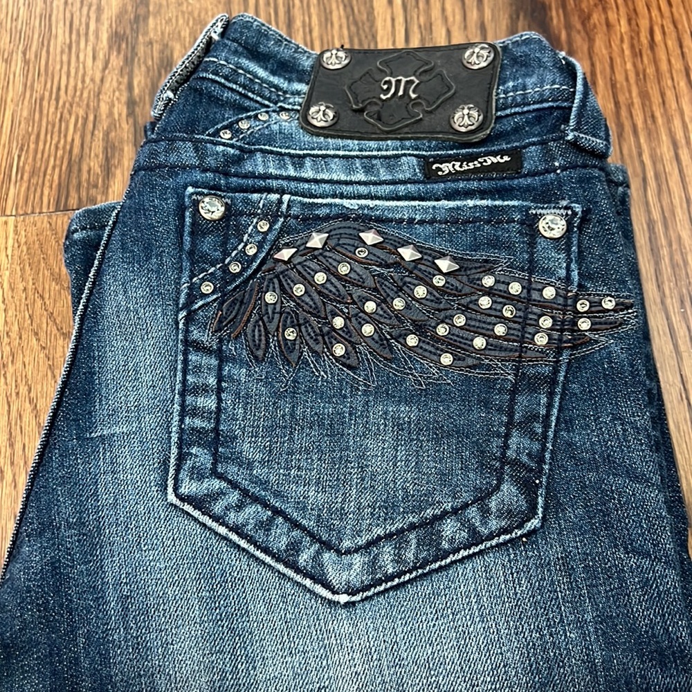 Miss Me Jeans -Angel Wing Detailing
